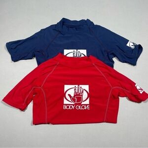 Boys Body Glove swim tops approx size 6